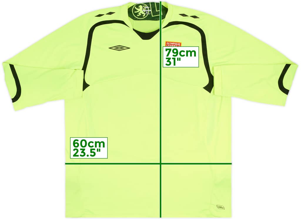 2009-10 Lyon GK Shirt - 6/10 - (XXL)