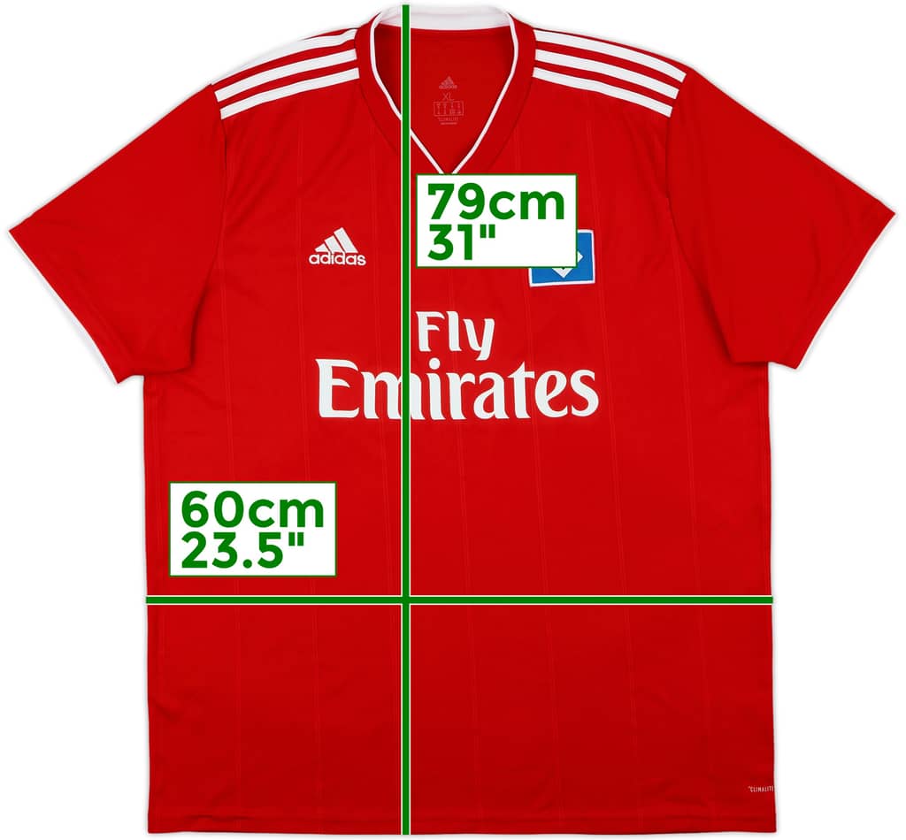 2018-19 Hamburg Away Shirt - 9/10 - (XL)