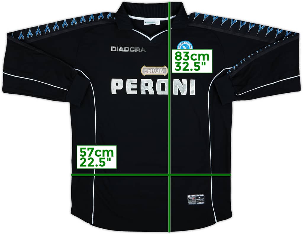 Camiseta de portero del Napoli 2002-03 - 5/10 - (XL)