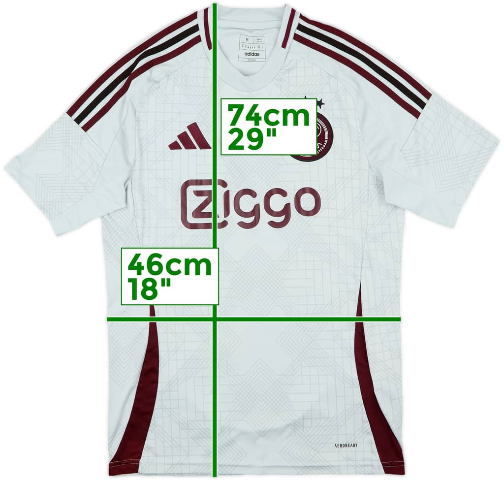 2024-25 Ajax Third Shirt - 9/10 - (M)