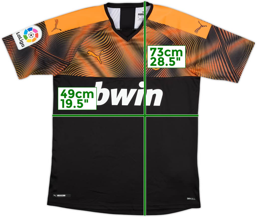2019-20 Valencia Away Shirt - 10/10 - (M)