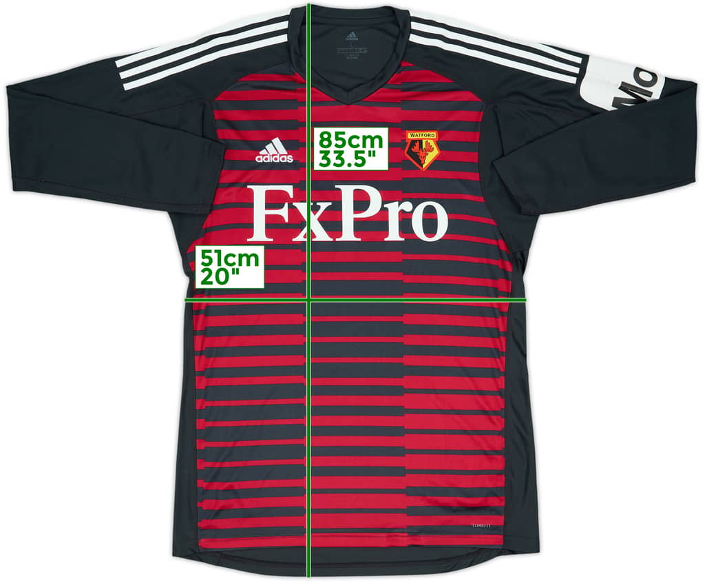 2018-19 Watford GK Shirt - 10/10 - (L)