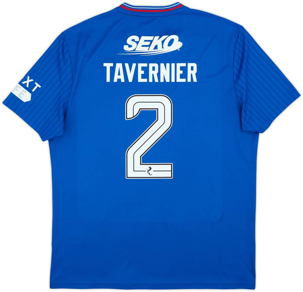 2023-24 Rangers Home Shirt Tavernier #2 - 8/10 - (S)
