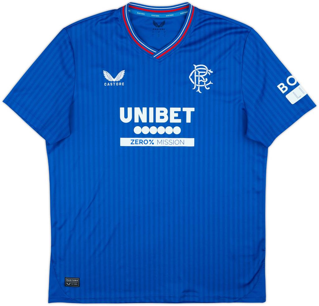 2023-24 Rangers Home Shirt Tavernier #2 - 8/10 - (S)