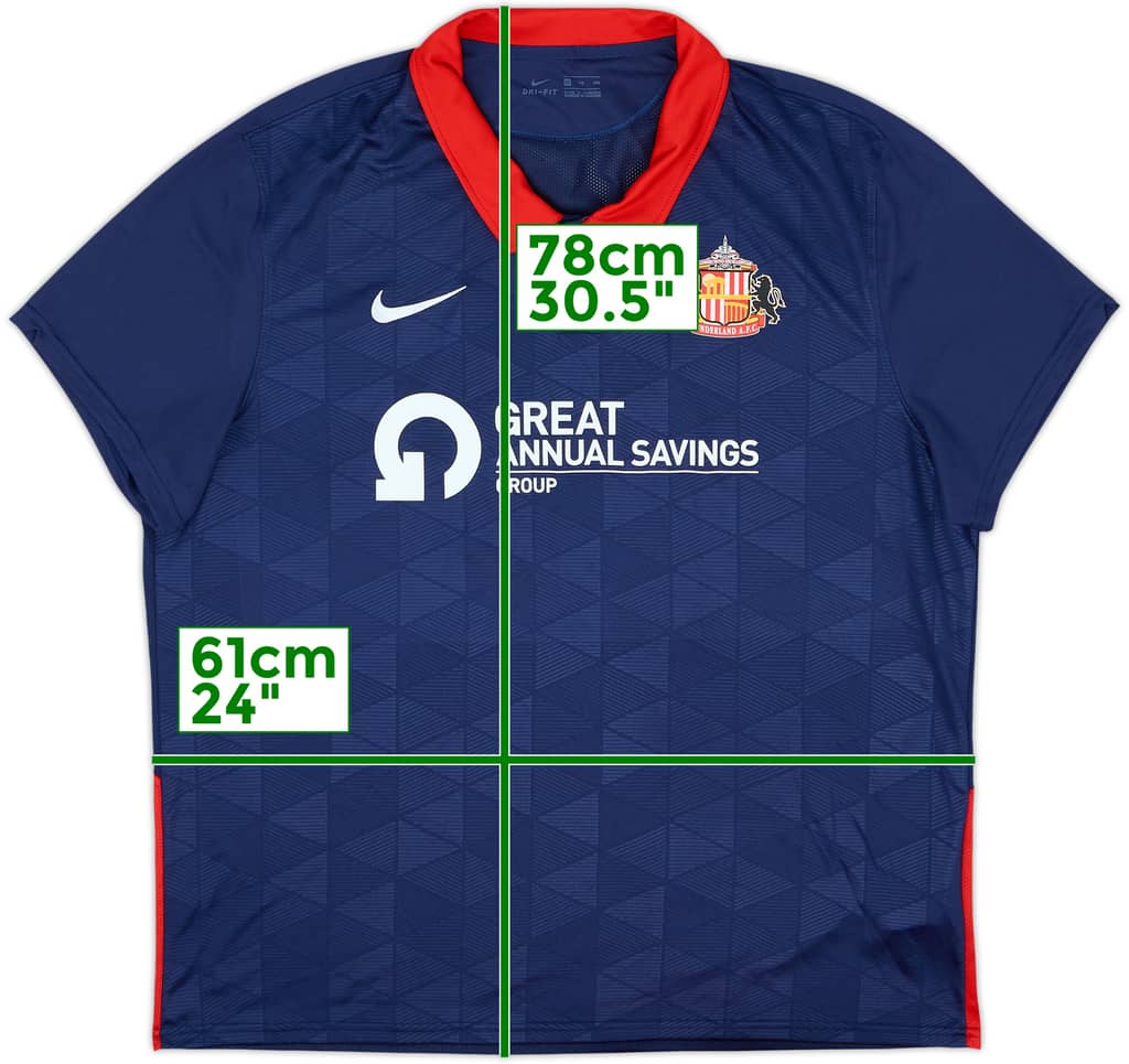 2020-21 Sunderland Away Shirt - 10/10 - (XXL)