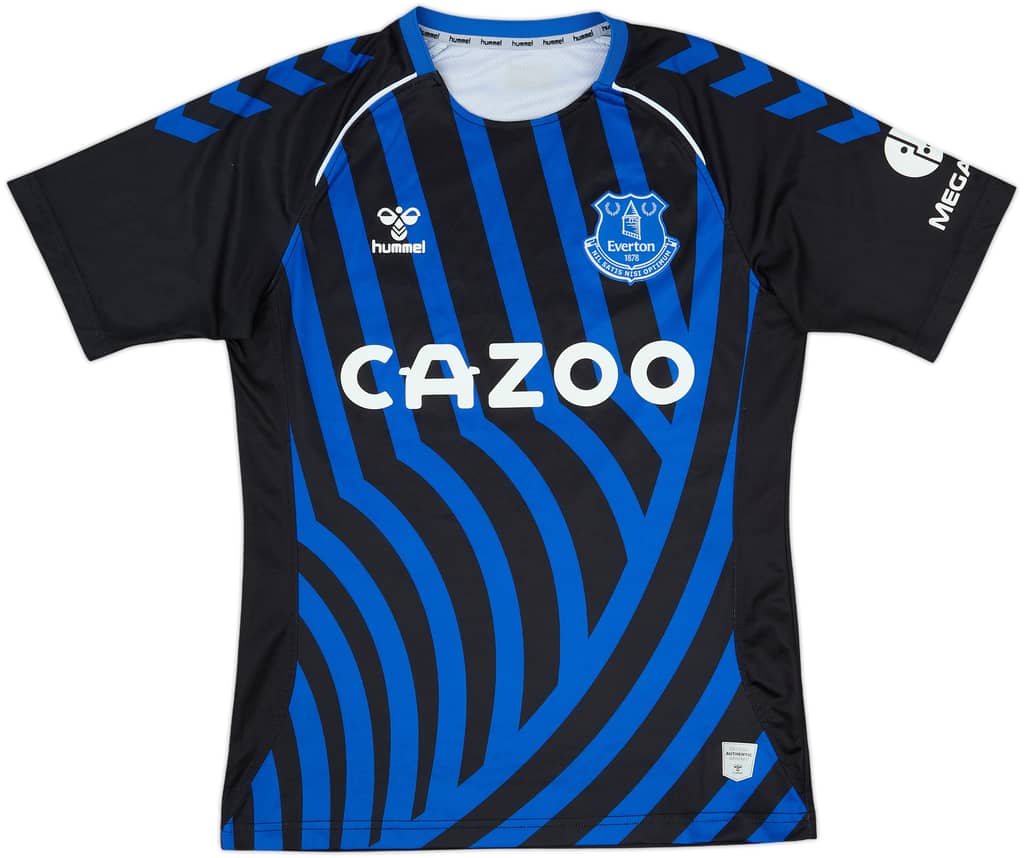 2021-22 Everton Hummel Training Shirt - 8/10 - (M)