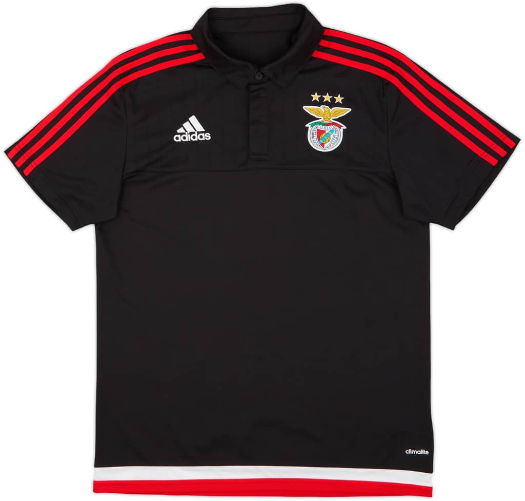 2015-16 Benfica adidas Polo Shirt - 4/10 - (M)
