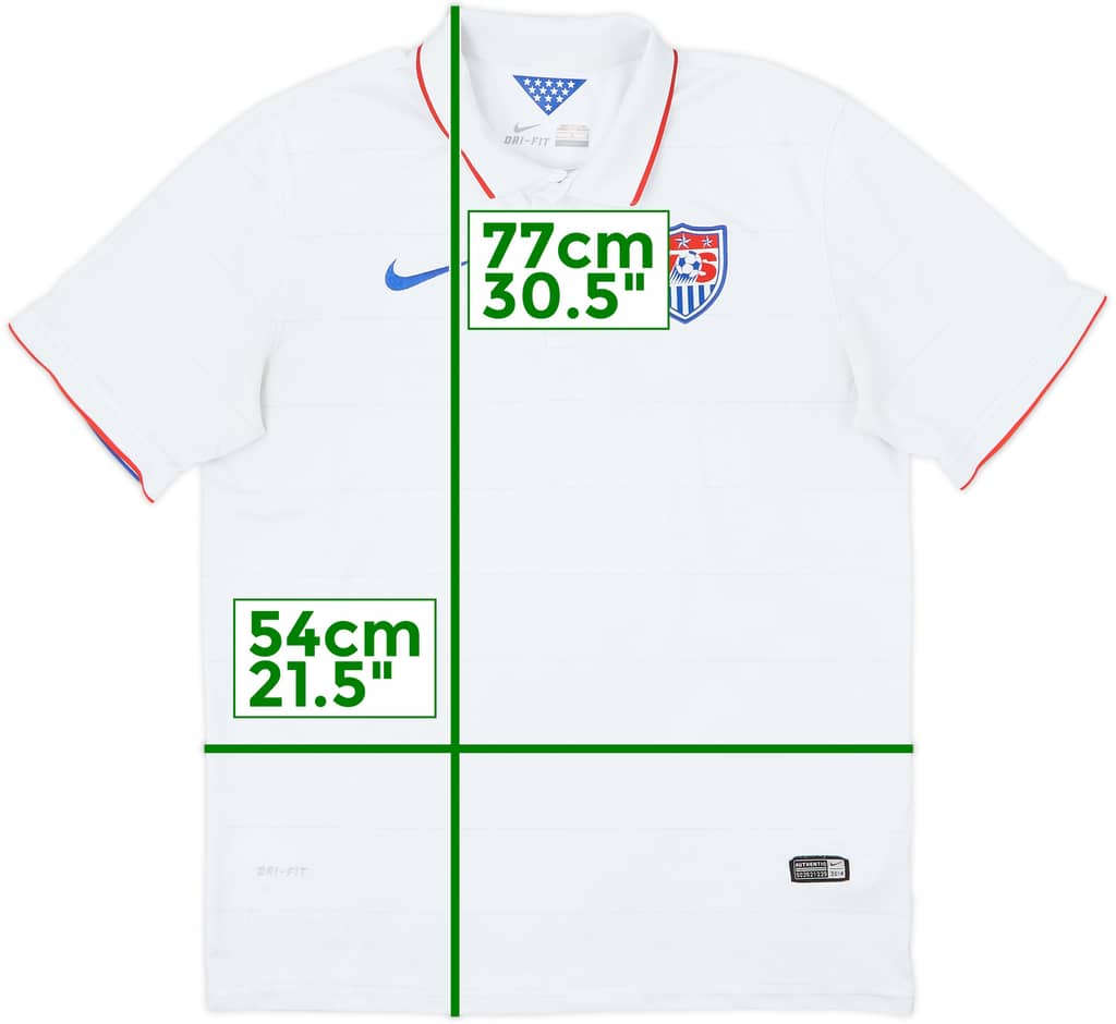 2014-15 USA Home Shirt - 7/10 - (L)