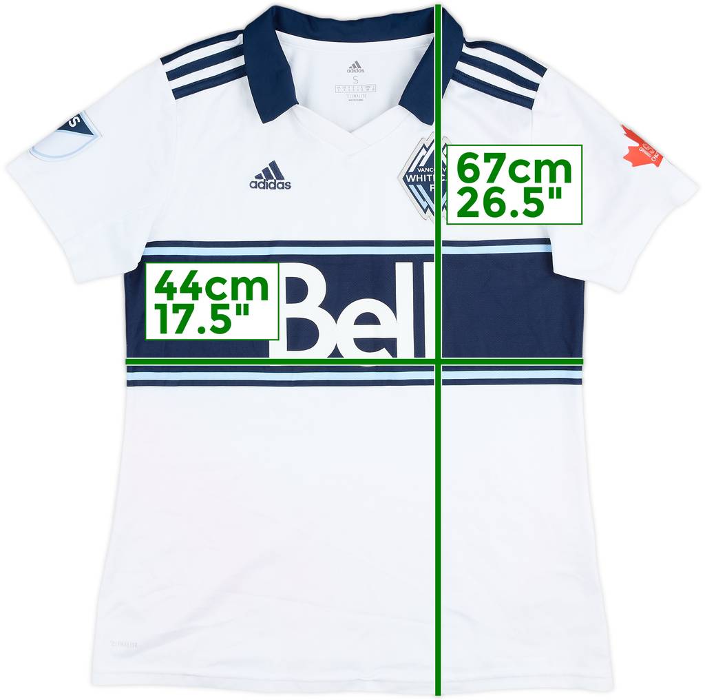 2019 Vancouver Whitecaps Home Shirt - 6/10 - (Women's S)