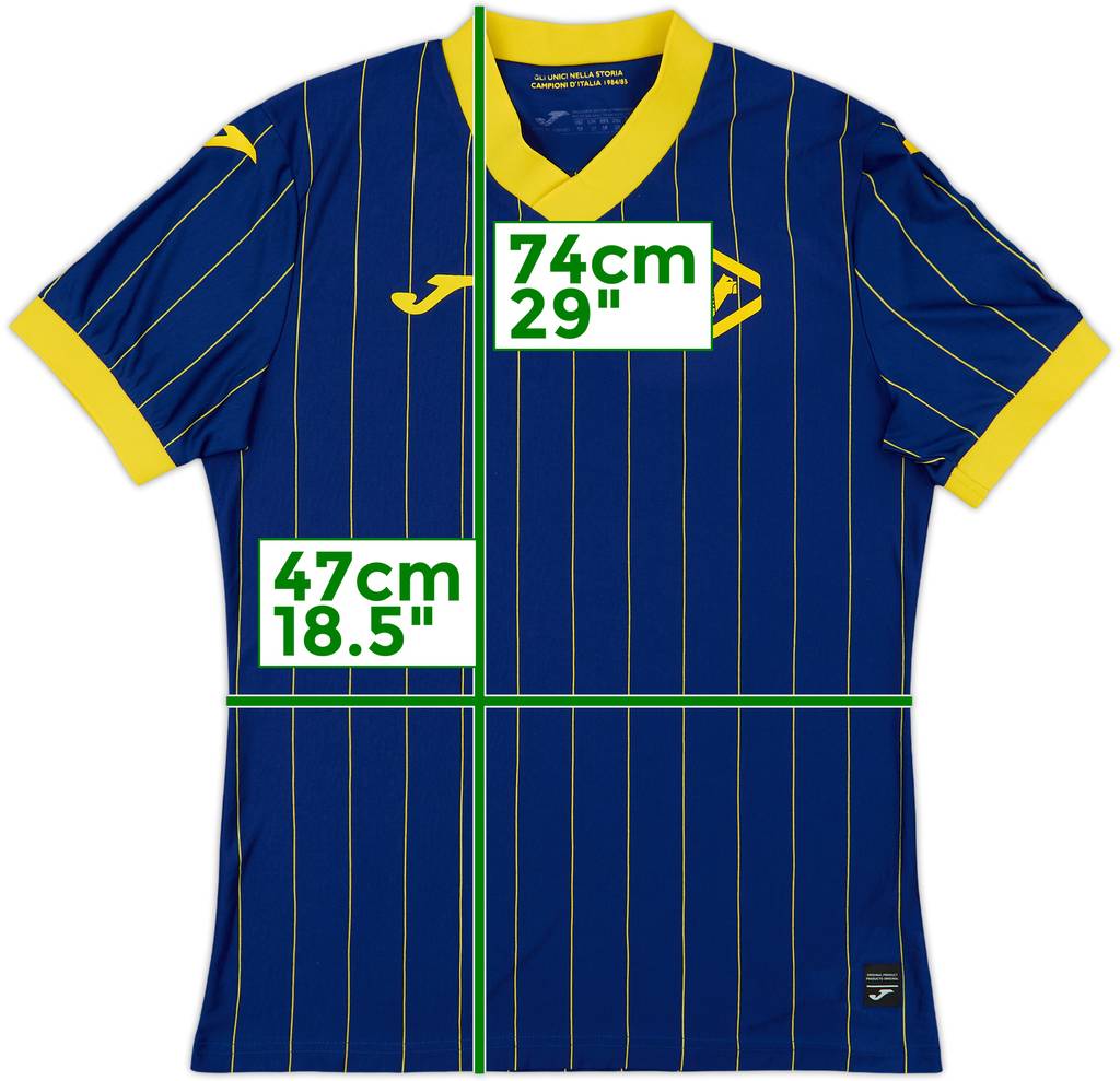 2024-25 Hellas Verona Home Shirt - 9/10 - (M)