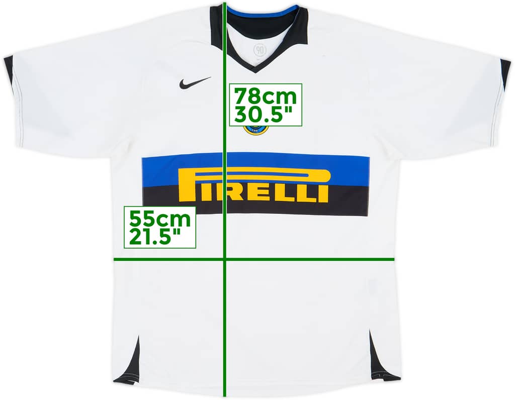 2005-06 Inter Milan Away Shirt - 5/10 - (L)
