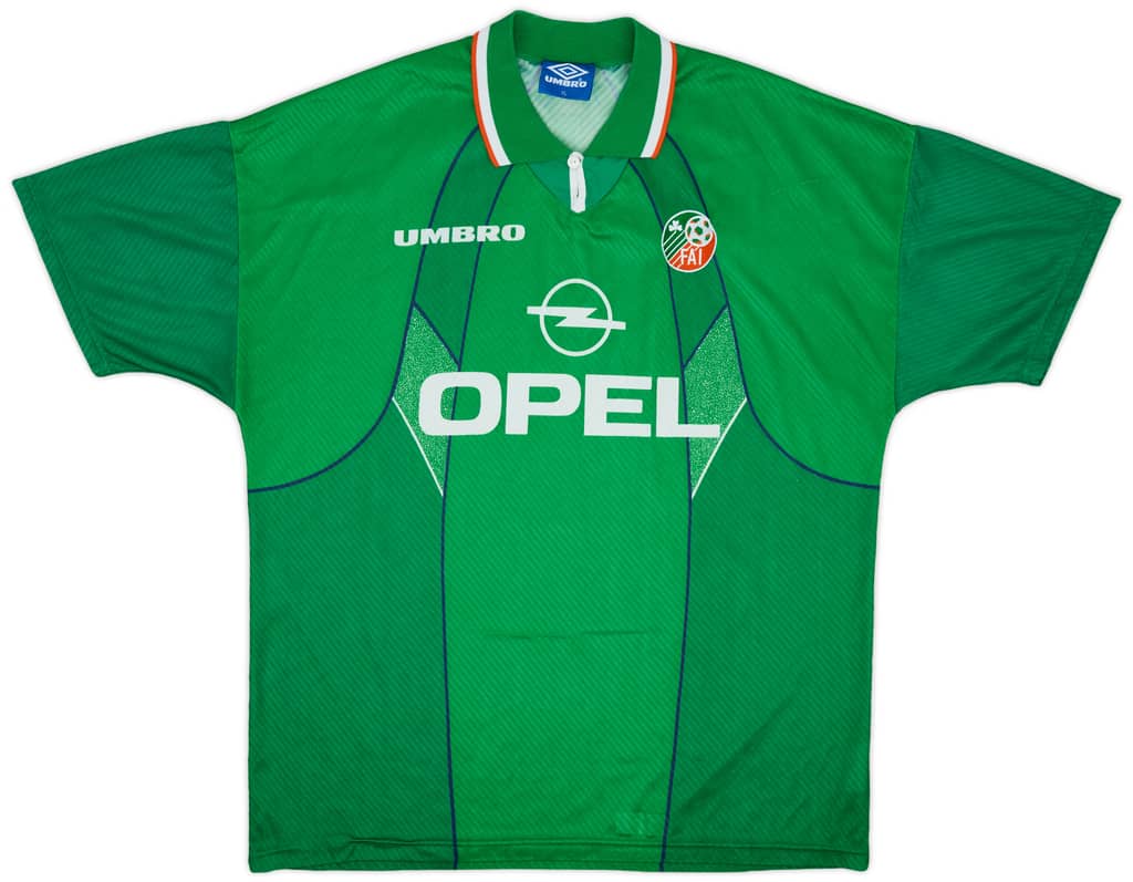 1994-95 Ireland Home Shirt Keane #6 - 8/10 - (XL)