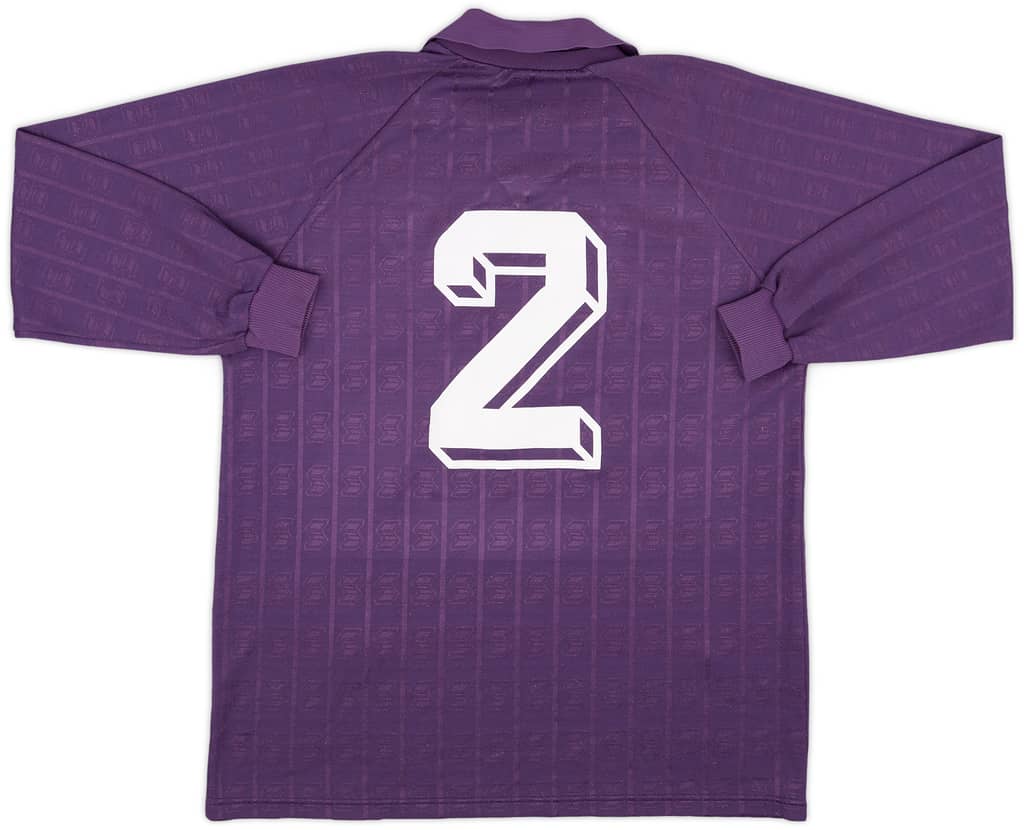 1988-90 Fiorentina Match Issue Home L/S Shirt #2