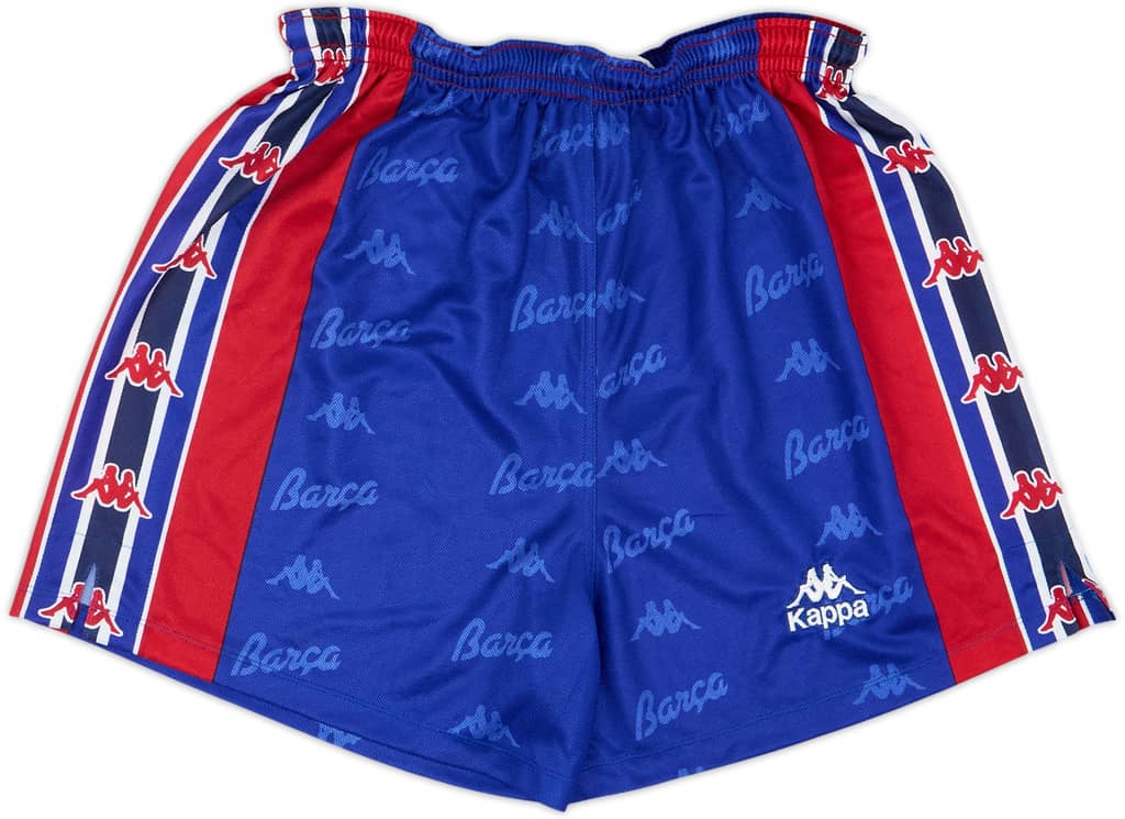 1995-97 Barcelona Home Shorts - 8/10 - (XL)