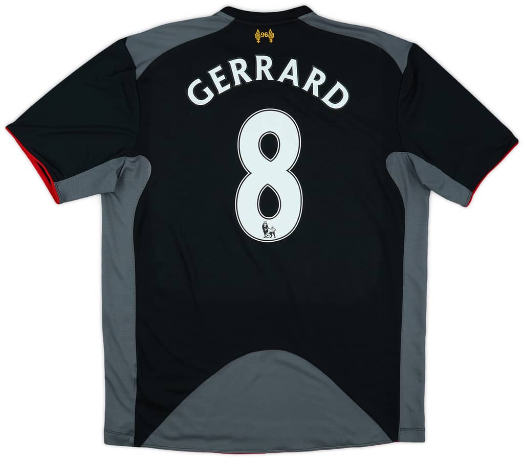 2012-13 Liverpool Away Shirt Gerrard #8 - 8/10 - (S)