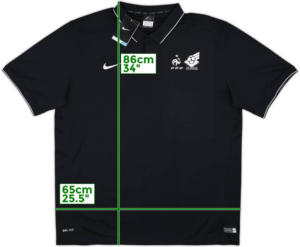 2014-15 France Nike Polo Shirt (XXL)