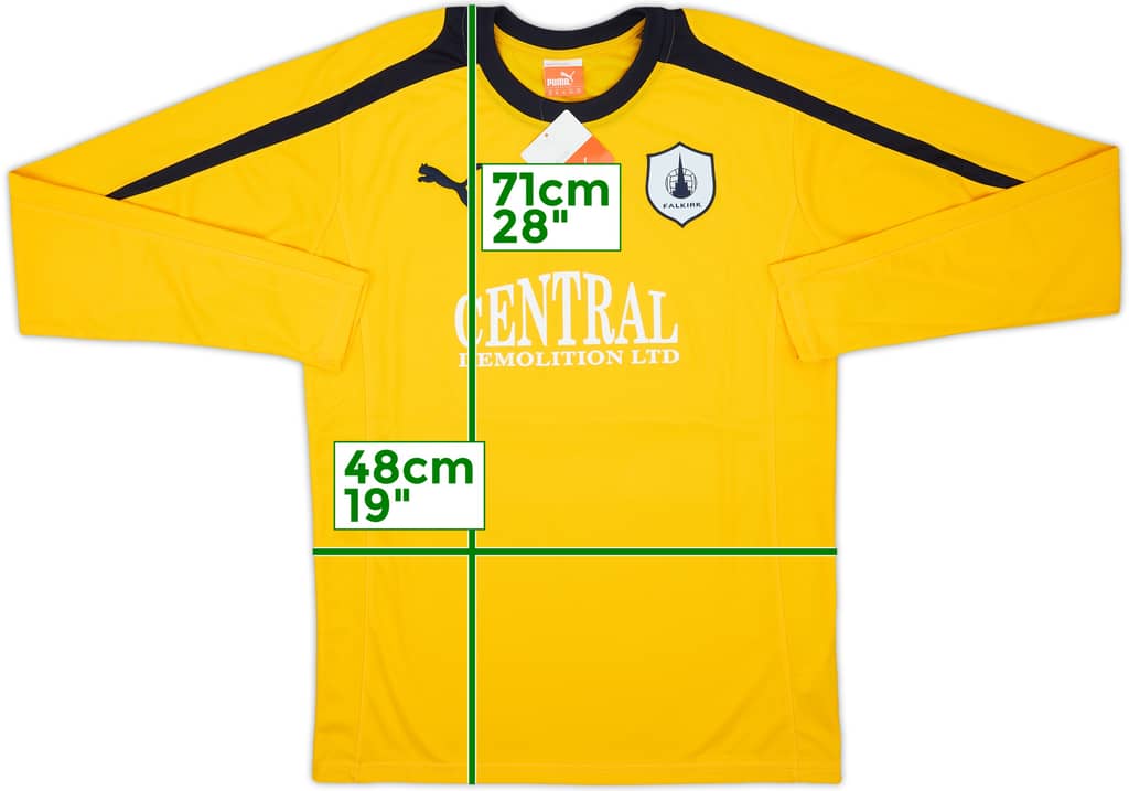 2012-13 Falkirk Away L/S Shirt (M)