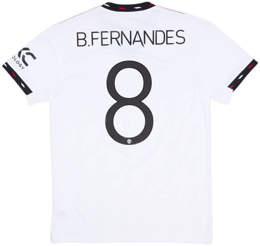 2022-23 Manchester United Away Shirt B.Fernandes #8 - 6/10 - (L)
