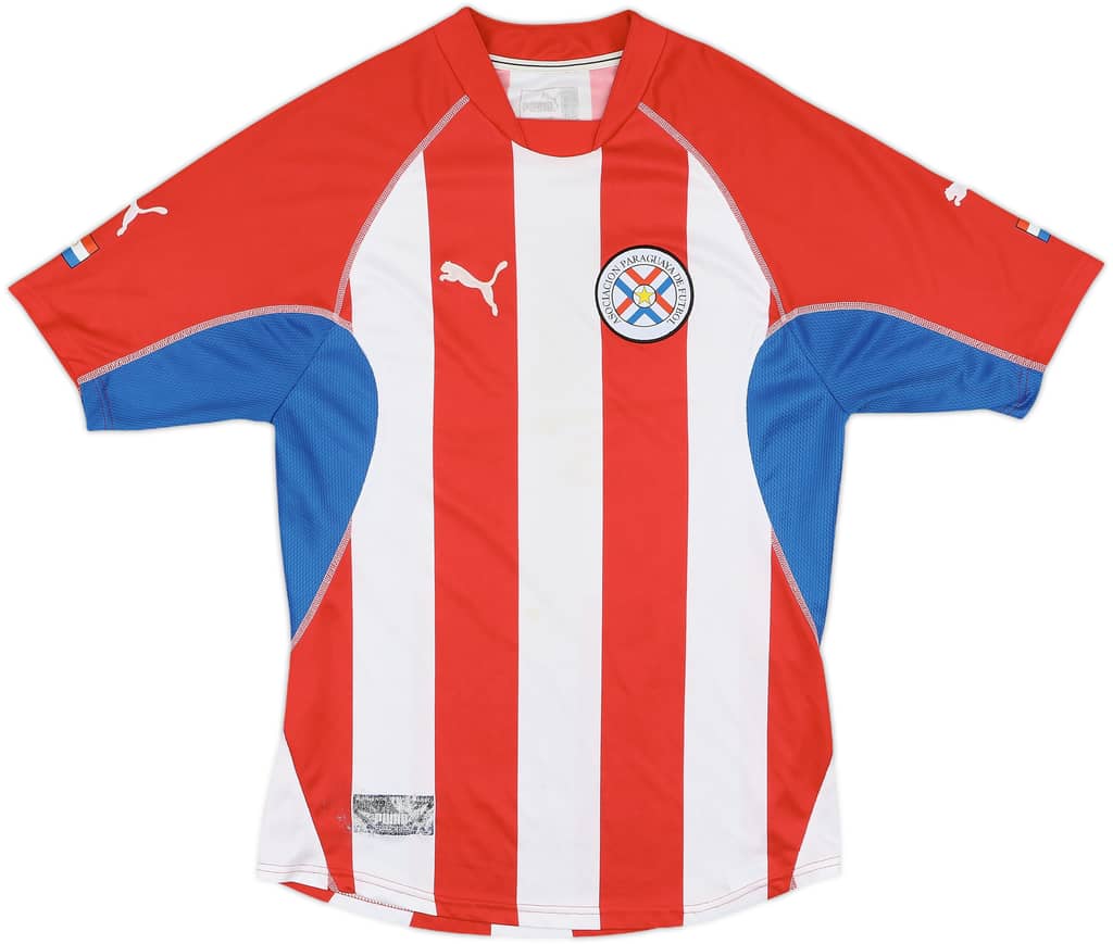 2002-04 Paraguay Home Shirt - 5/10 - (M)