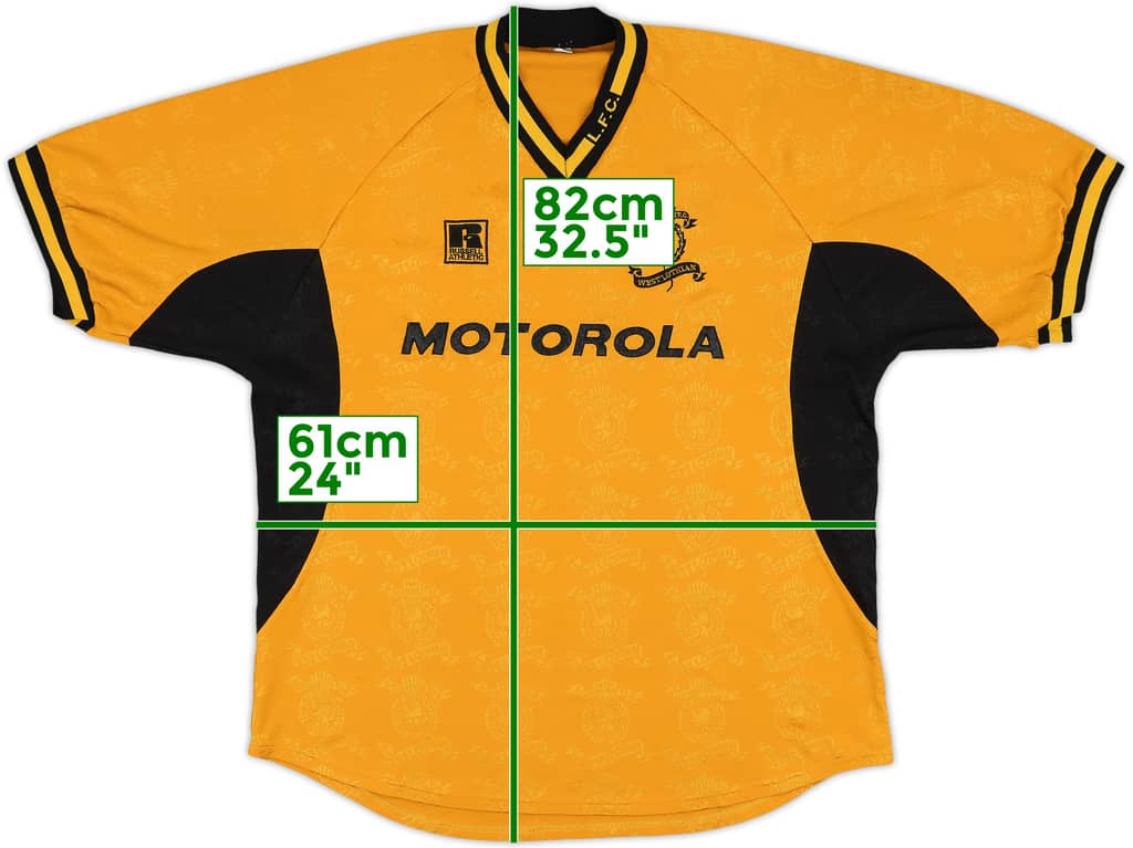 1999-00 Livingston Home Shirt - 8/10 - (XL)