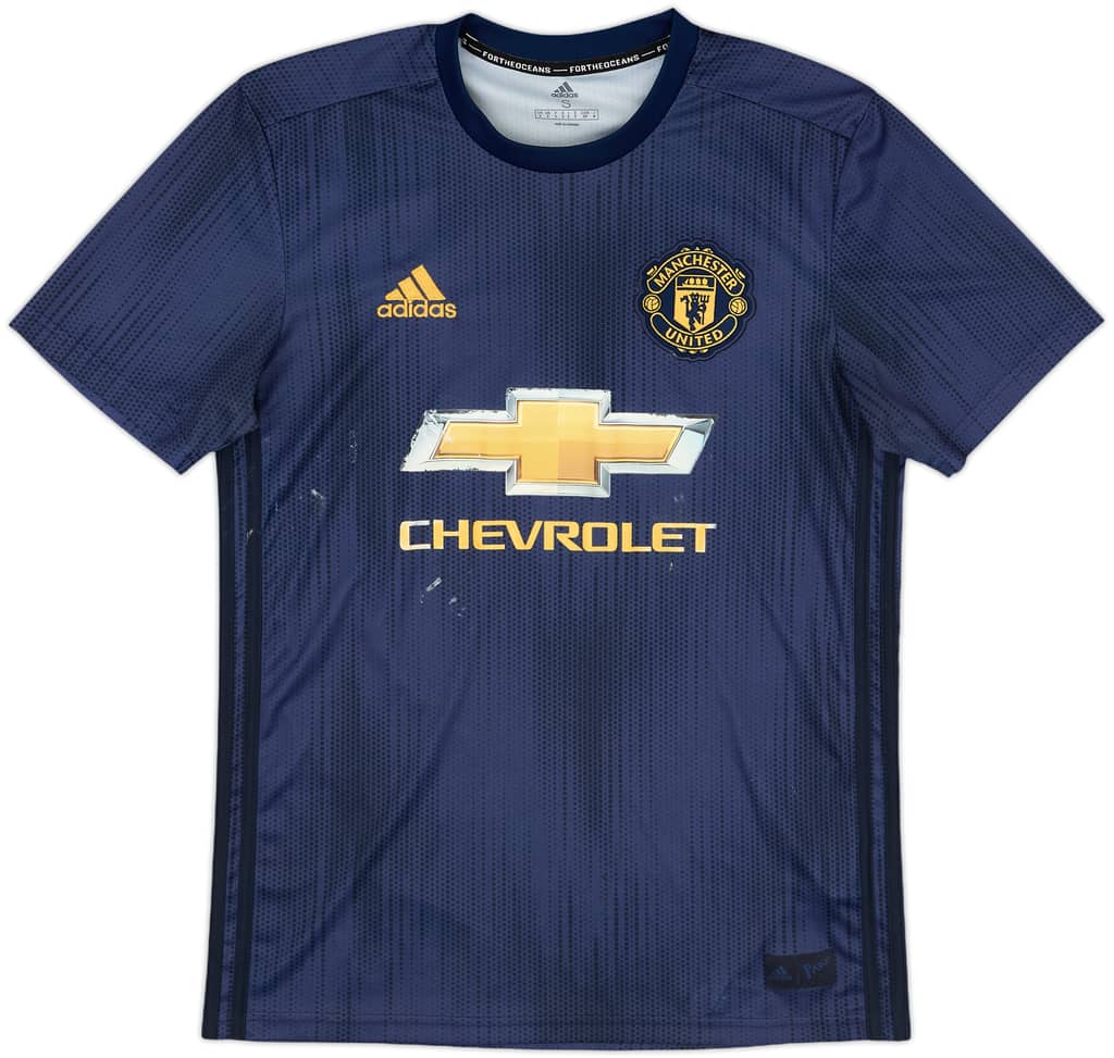 2018-19 Manchester United Third Shirt - 4/10 - (S)