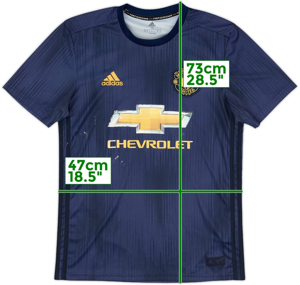 2018-19 Manchester United Third Shirt - 4/10 - (S)