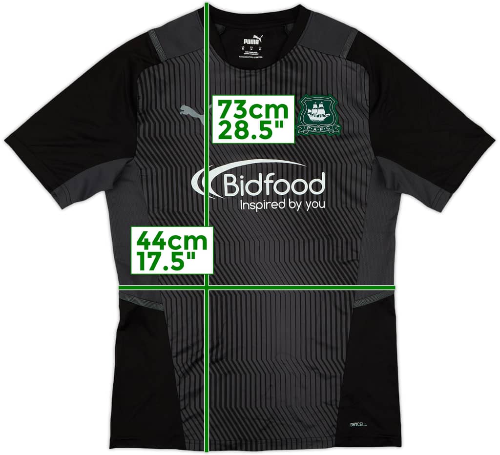 2020-21 Plymouth Argyle Puma Training Shirt - 9/10 - (M)