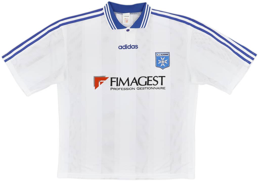1997-98 Auxerre Home Shirt - 8/10 - (XL)