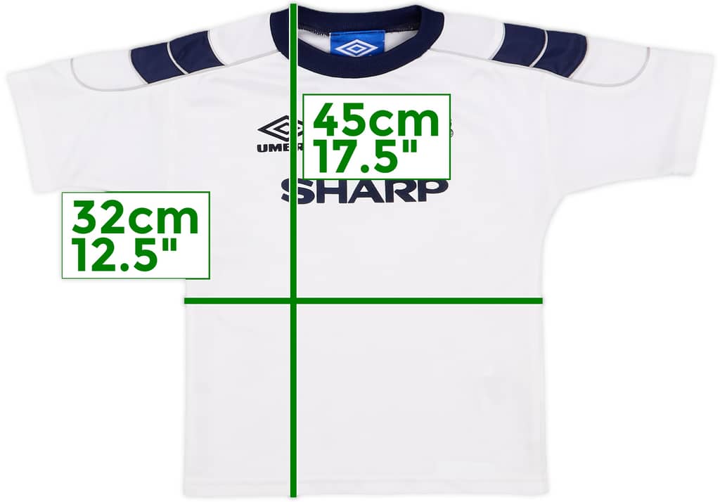 1999-00 Manchester United Third Shirt - 8/10 - (4-5 Years)