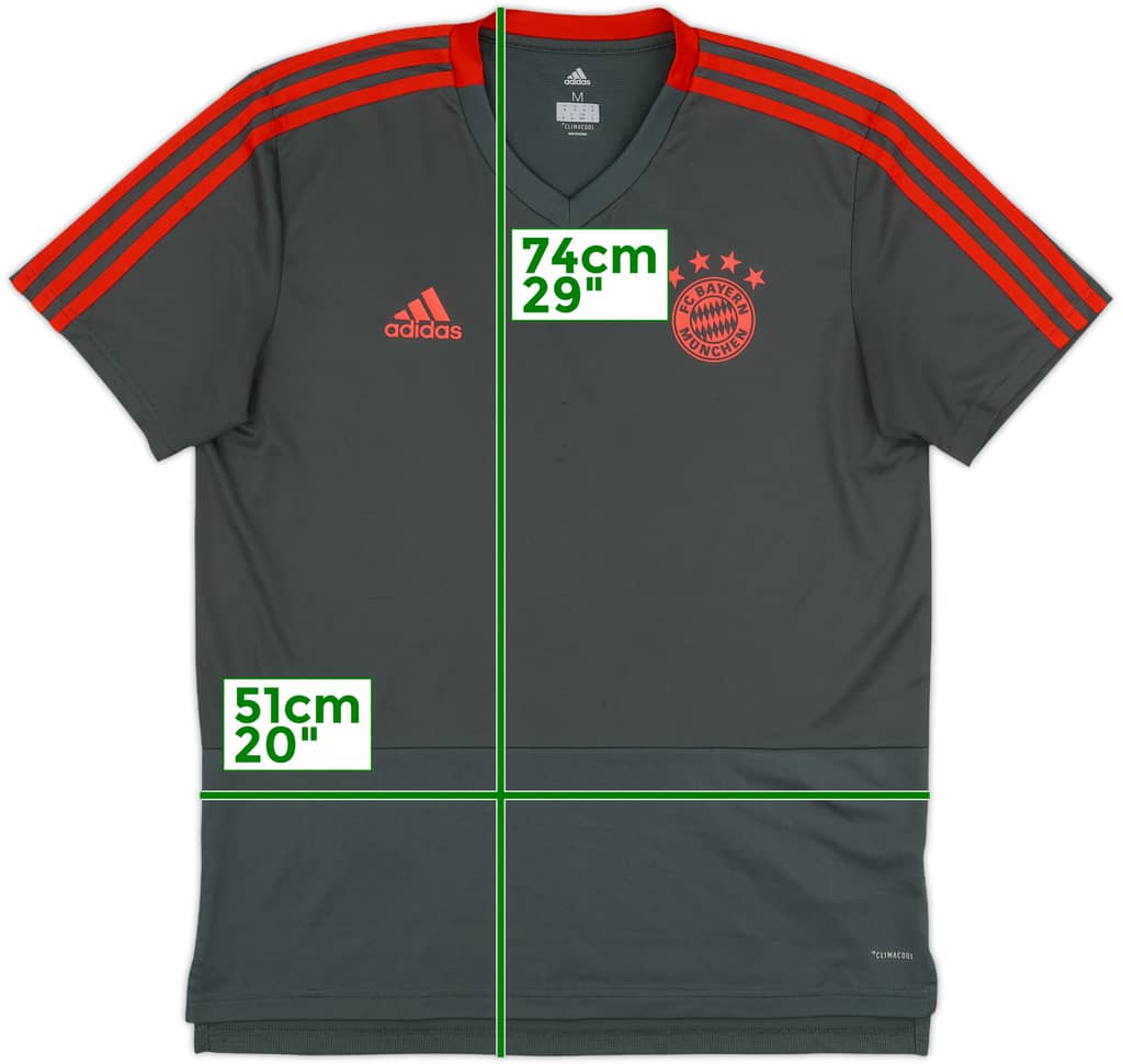 2018-19 Bayern Munich adidas Training Shirt - 9/10 - (M)