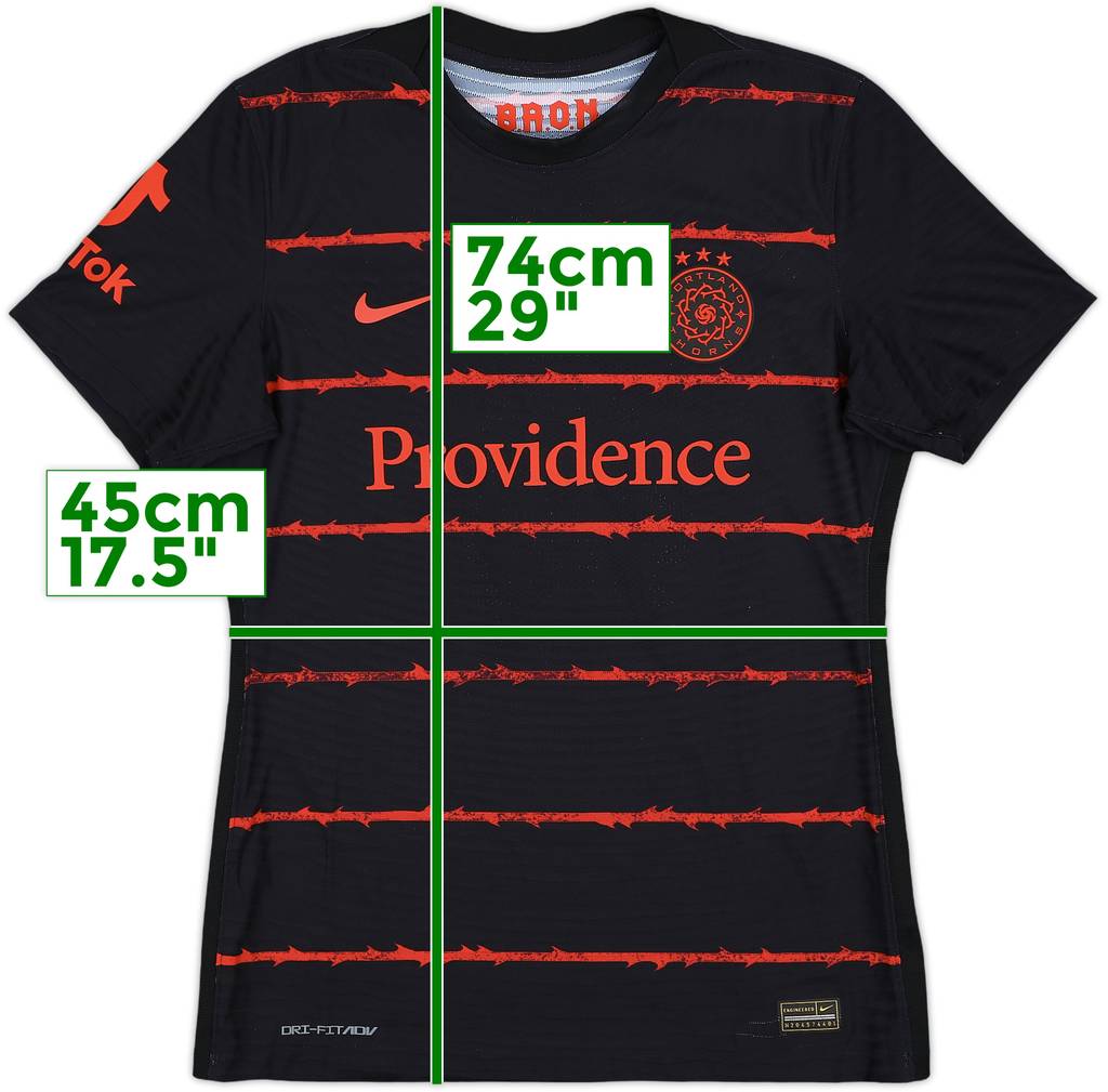 2023 Portland Thorns Authentic Home Shirt - 10/10 - (Women's M)