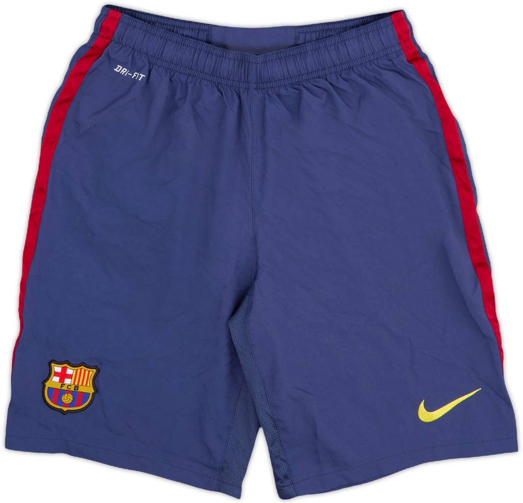 2012-13 Barcelona Home Shorts - 8/10 - (M)