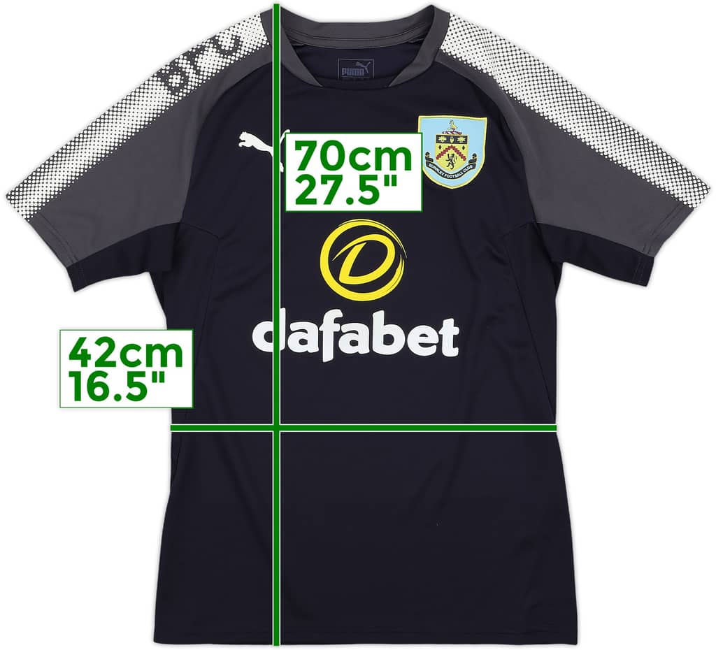 2017-18 Burnley Puma Training Shirt - 9/10 - (S)