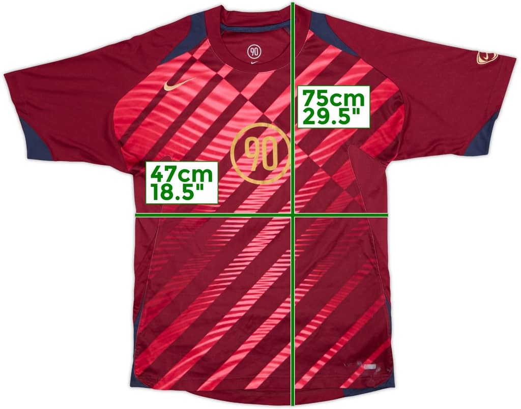 2005-06 Nike Total 90 Training Shirt - 8/10 - (S)