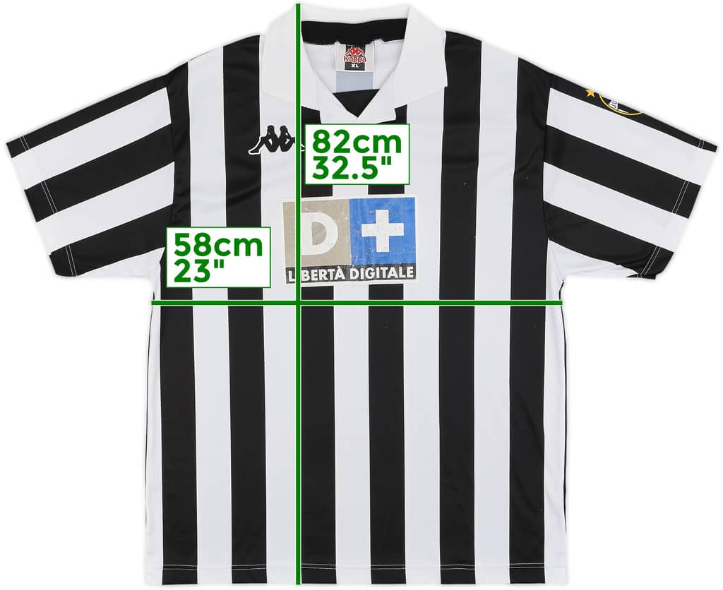 1998-99 Juventus Basic Home Shirt - 6/10 - (XL)