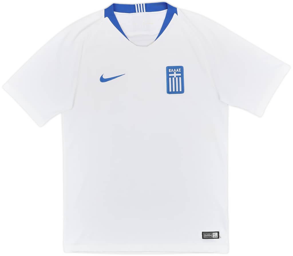 2018-19 Greece Home Shirt - 7/10 - (S)