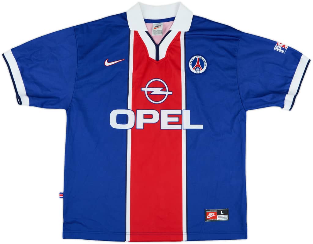 1997-98 Paris Saint-Germain Home Shirt - 8/10 - (L)
