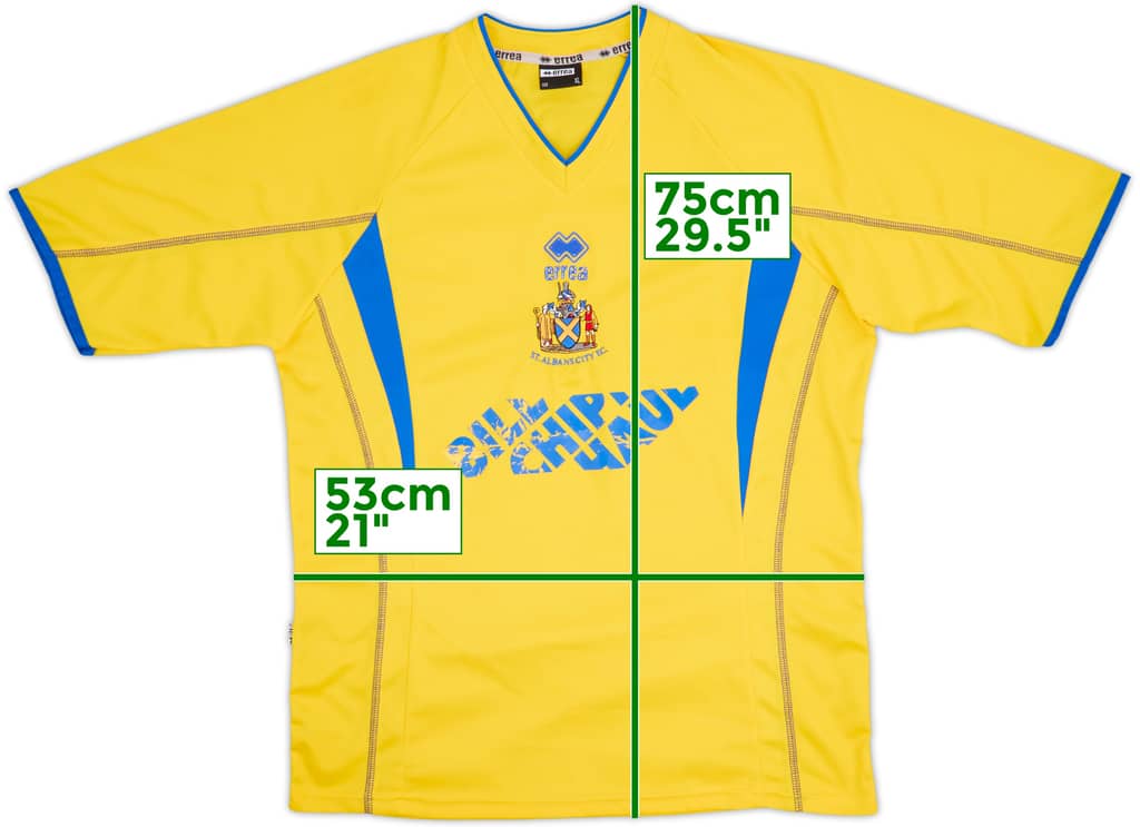 2005-06 St Albans City Home Shirt - 6/10 - (XL)