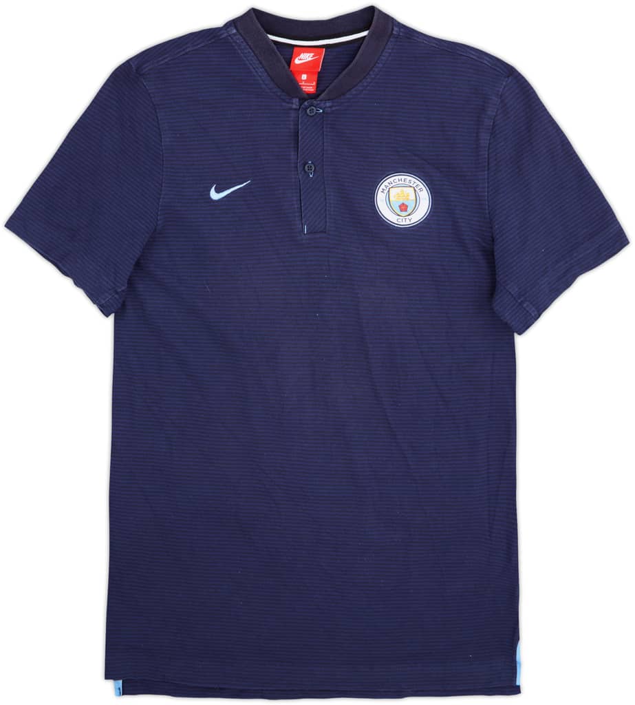 2017-18 Manchester City Nike Polo Shirt - 8/10 - (L)