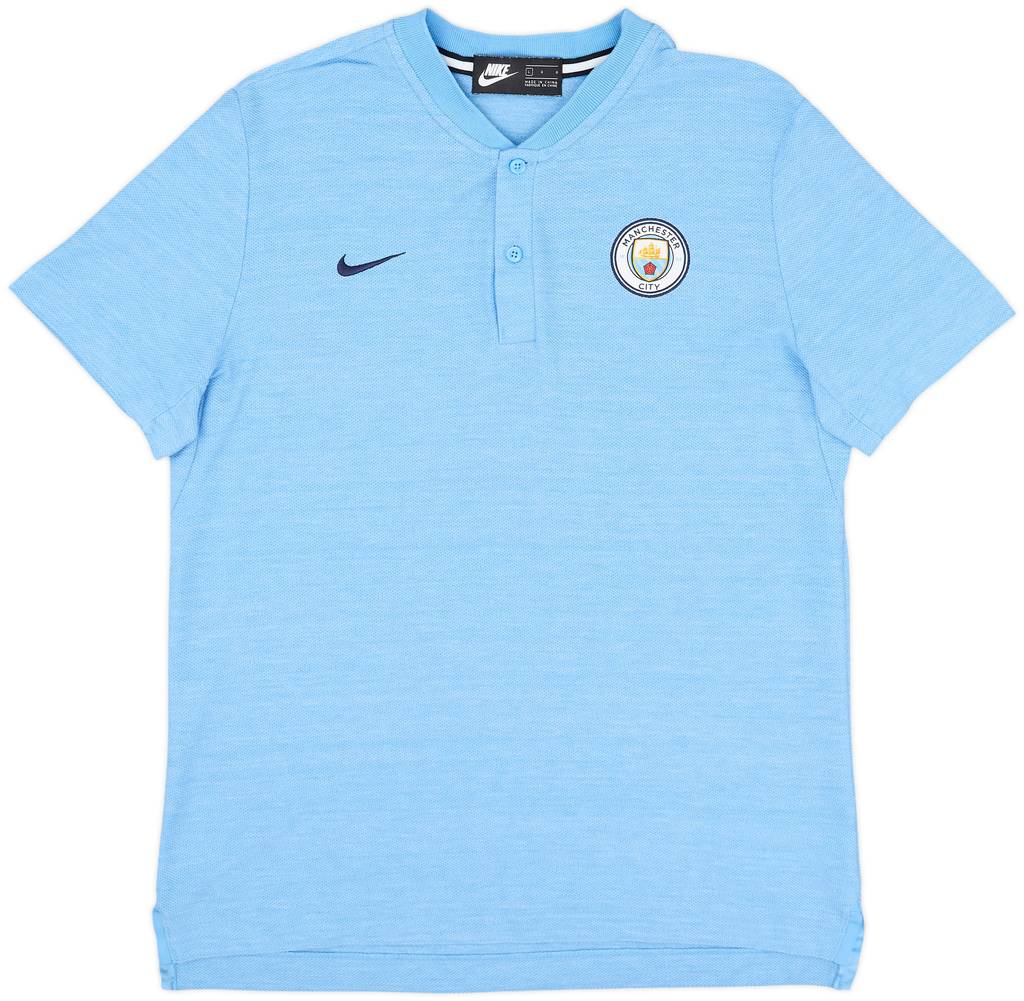 2017-18 Manchester City Nike Polo Shirt - 10/10 - (L)