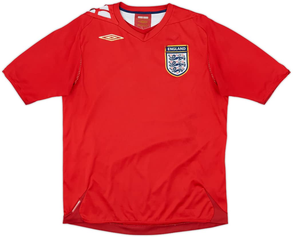 2006-08 England Away Shirt - 3/10 - (M)