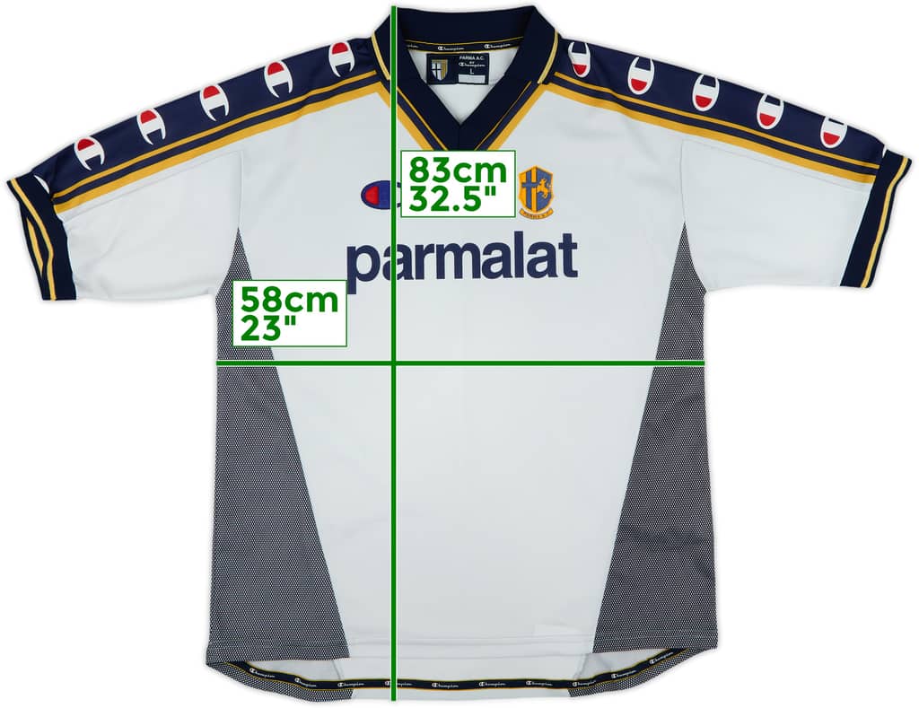 2000-01 Parma Away Shirt - 8/10 - (L)