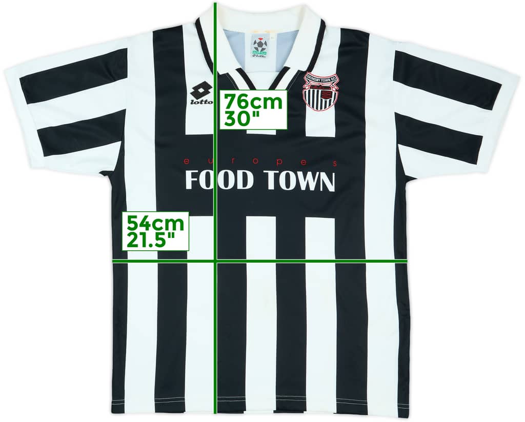 1996-98 Grimsby Town Home Shirt - 7/10 - (M)