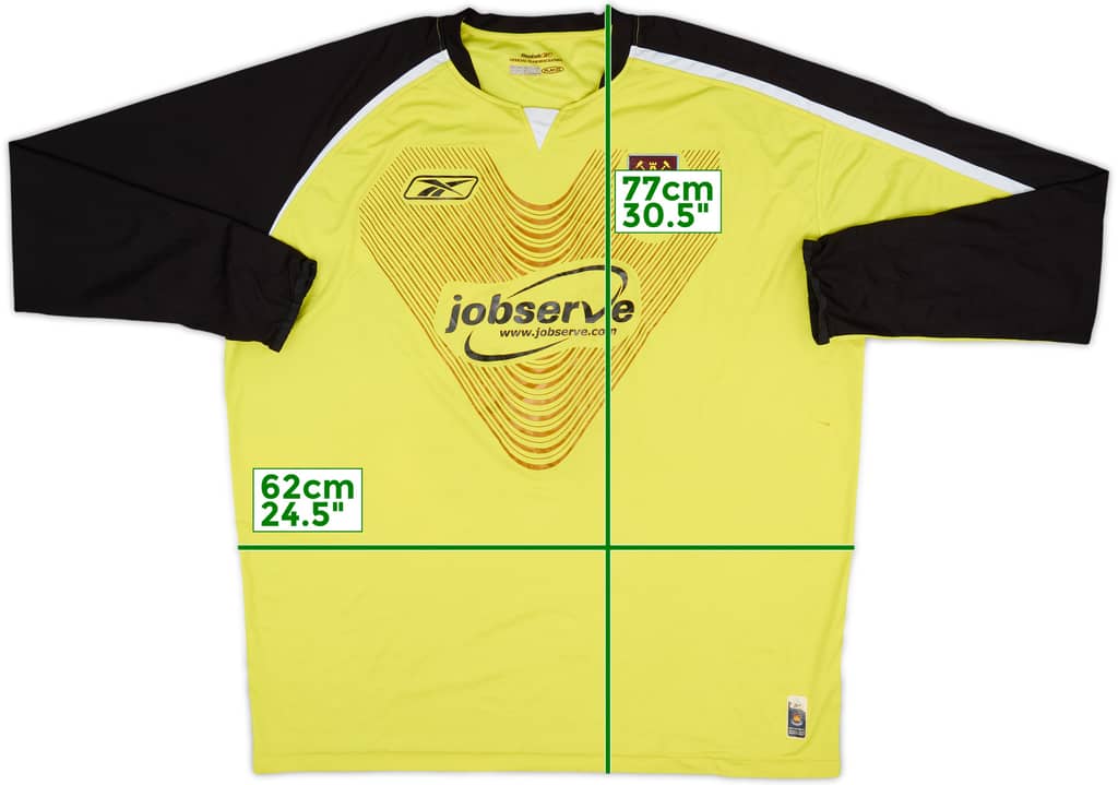 2006-07 West Ham GK Shirt - 6/10 - (XL)