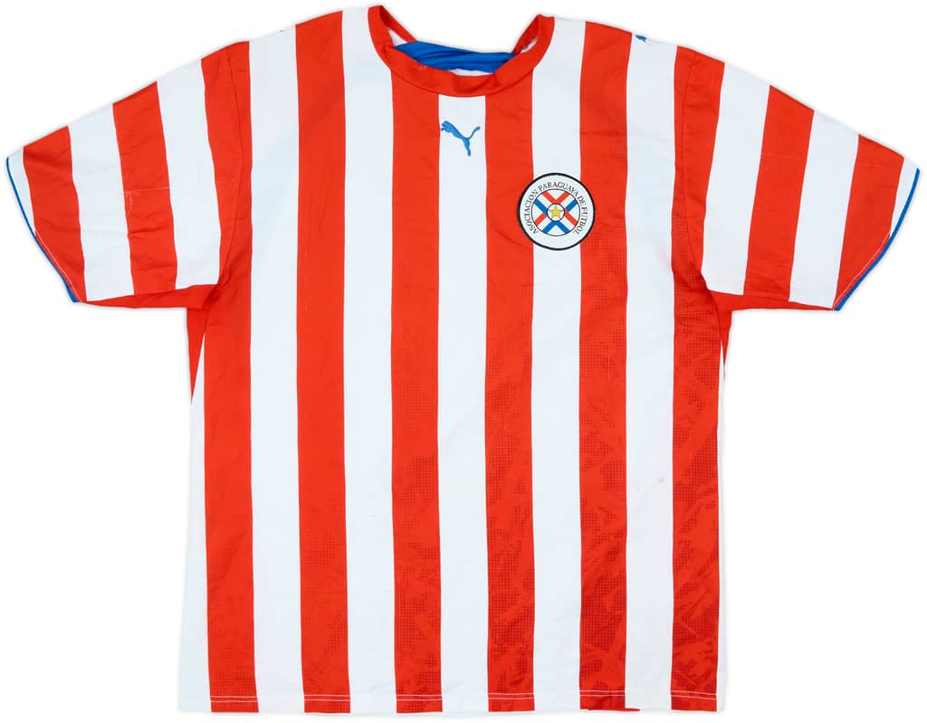 2006-07 Paraguay Home Shirt - 7/10 - (L)