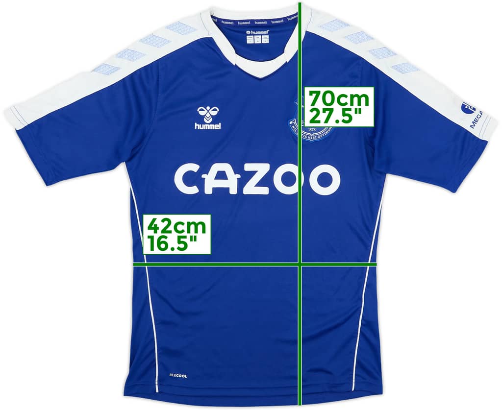 2020-21 Everton Hummel Training Shirt - 7/10 - (S)