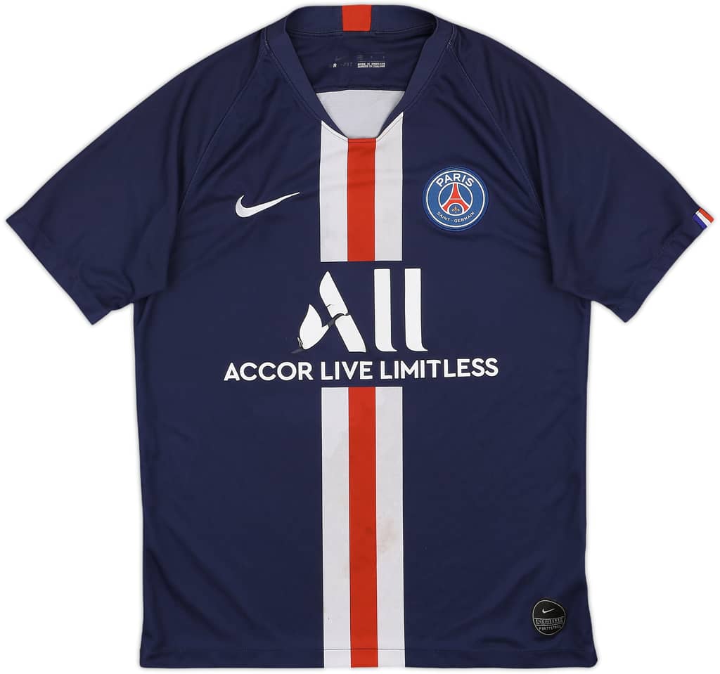 2019-20 Paris Saint-Germain Home Shirt - 4/10 - (M)