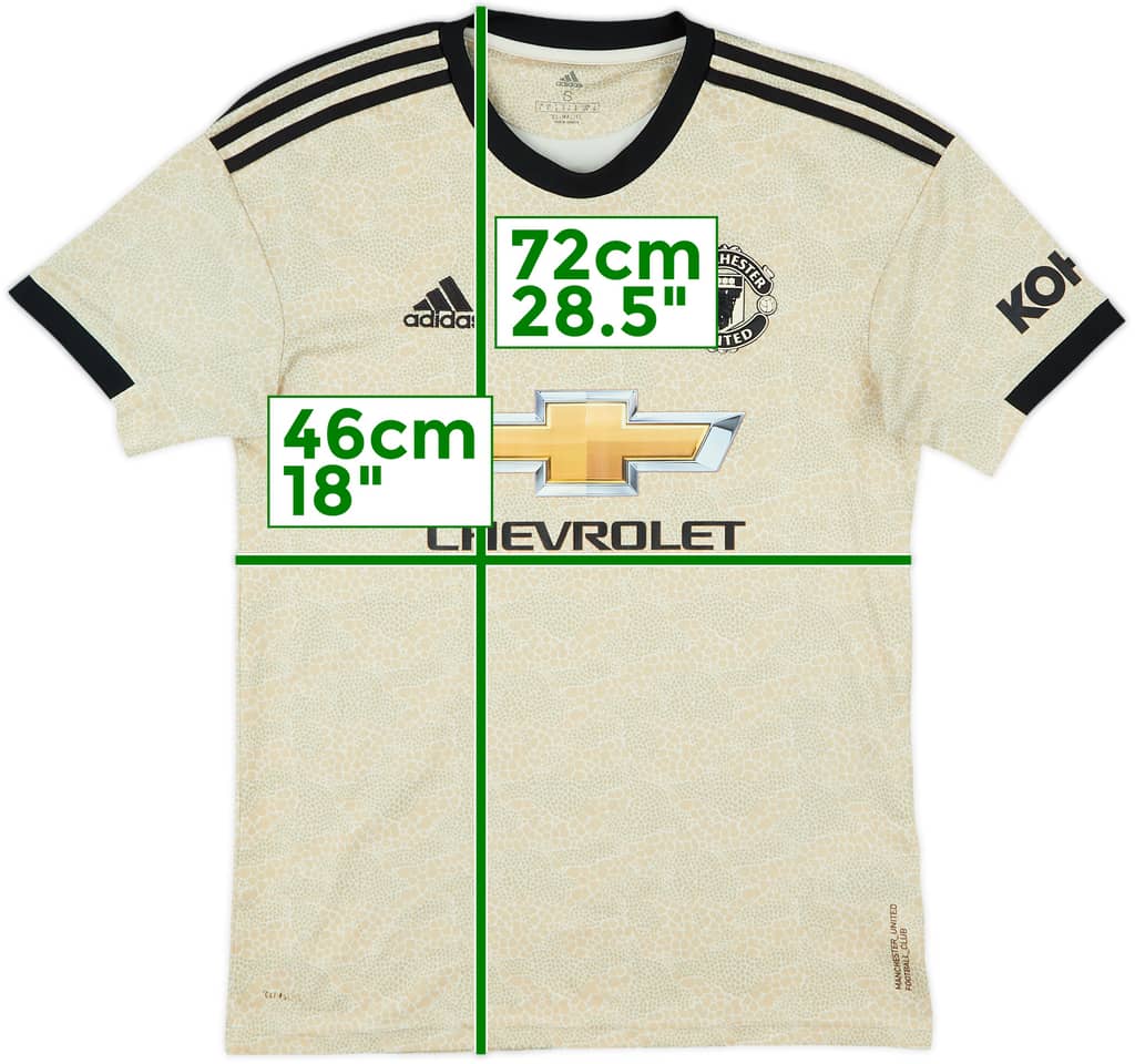 2019-20 Manchester United Away Shirt - 4/10 - (S)