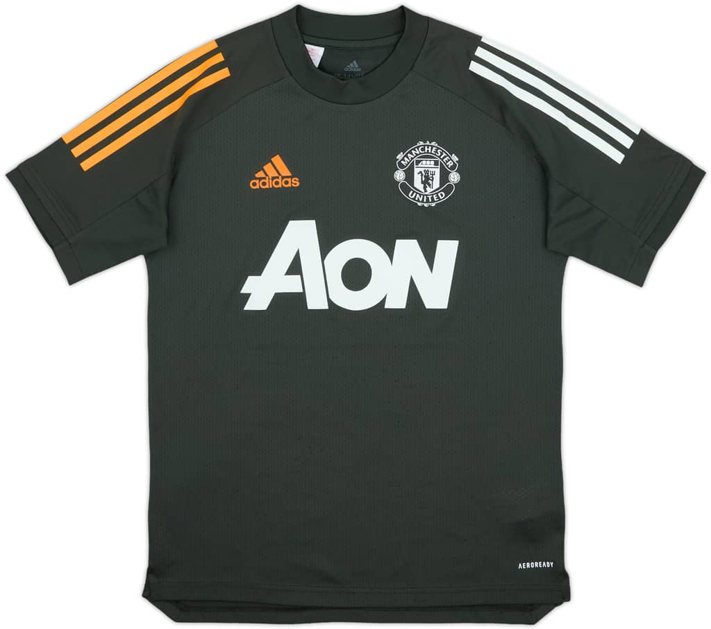 2020-21 Manchester United adidas Training Shirt - 8/10 - (L.Boys)