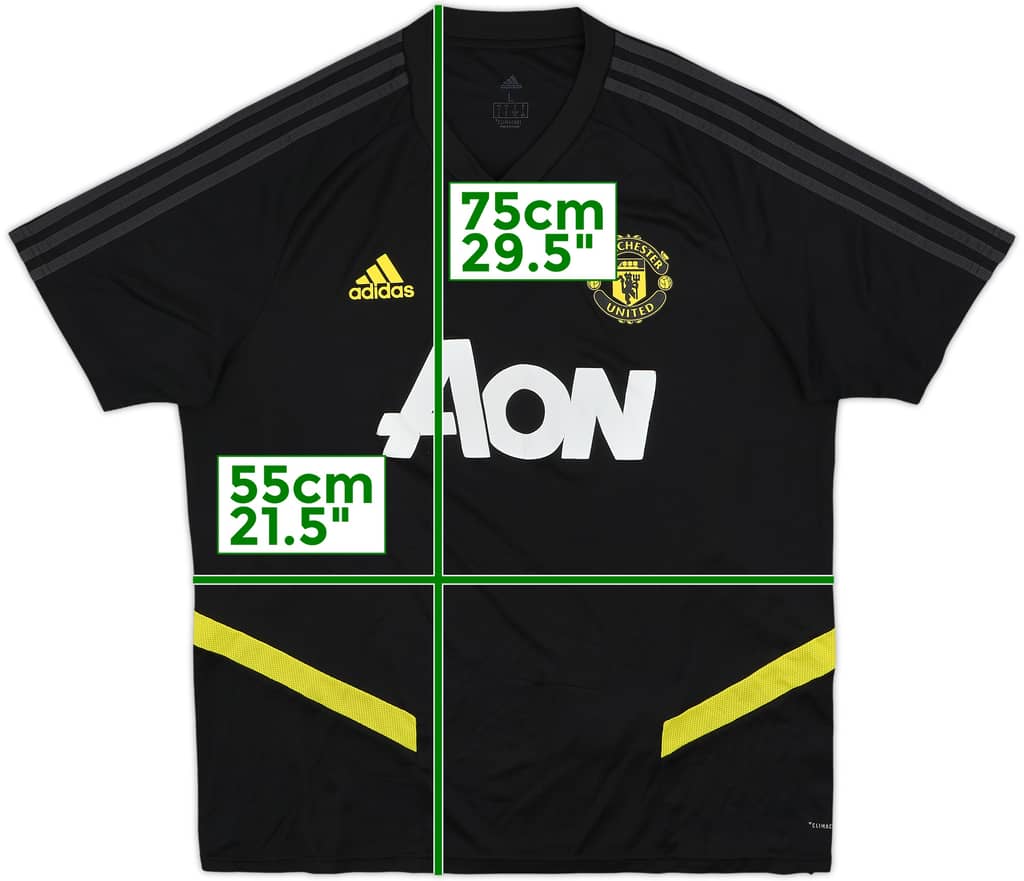 2019-20 Manchester United adidas Training Shirt - 7/10 - (L)
